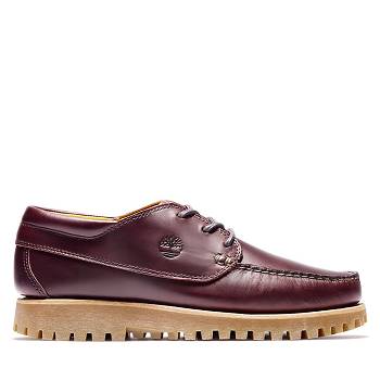 Timberland Férfi Jackson's Landing Moc-Toe Oxford Cipő Bordó